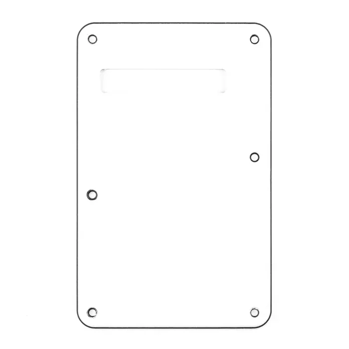 Fender Modern Stratocaster Tremolo Backplate, 3-Ply White