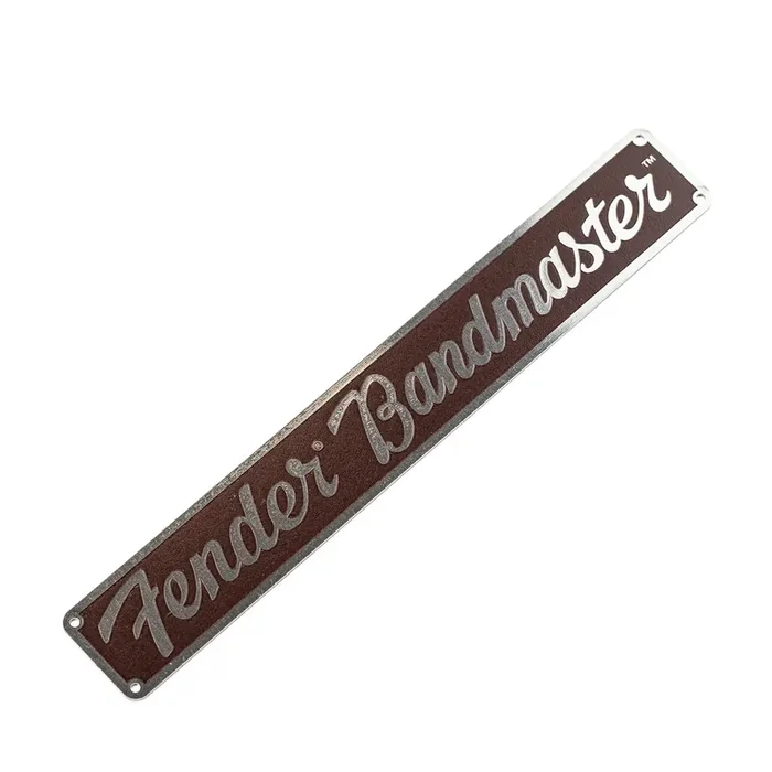 Fender Name Badge/Plate for ‘57 Bandmaster Guitar Amplifier