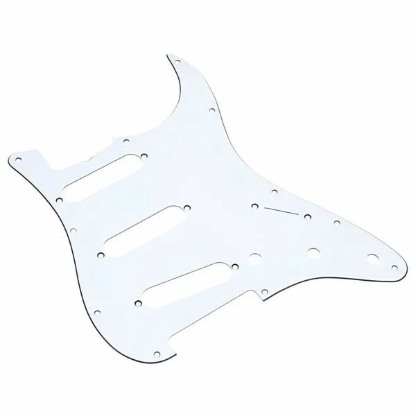 Fender Pickguard f.62Strat White