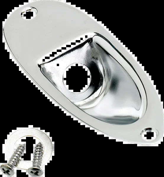 Fender Stratocaster Jack Plate Ferrule, Chrome