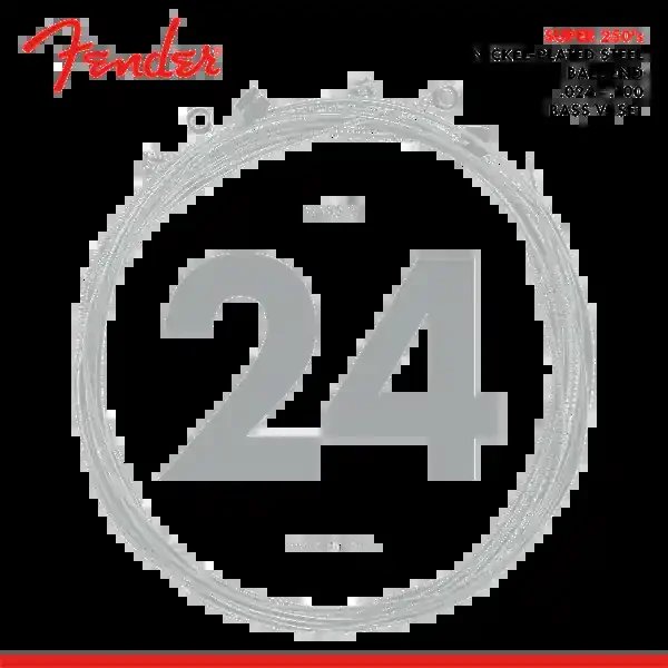 Fender Super 250‘s Bass VI Nickel 24-100 Bass Guitar Strings