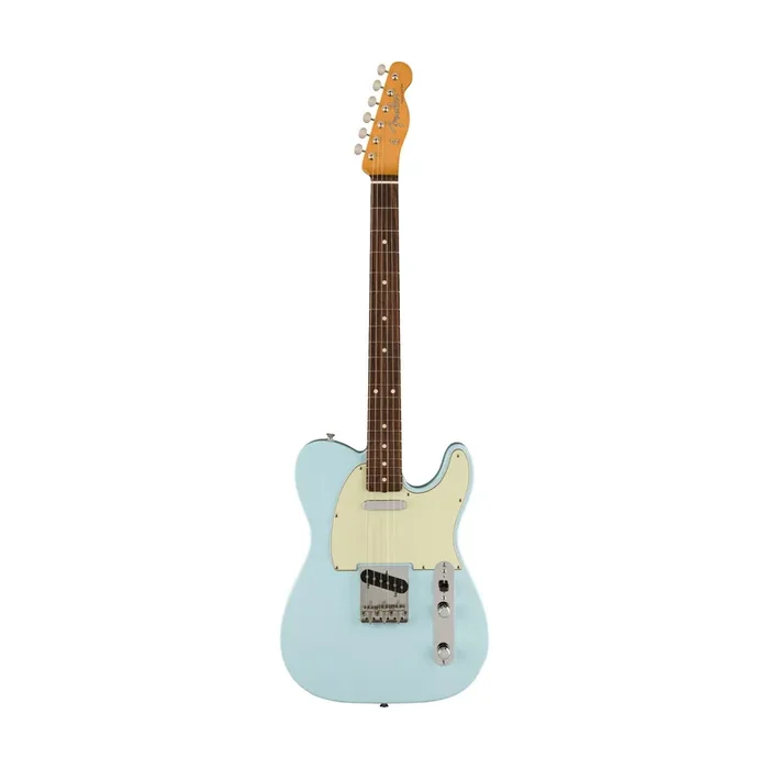 Fender Vintera II 60s Telecaster Electric Guitar, RW FB, Sonic Blue