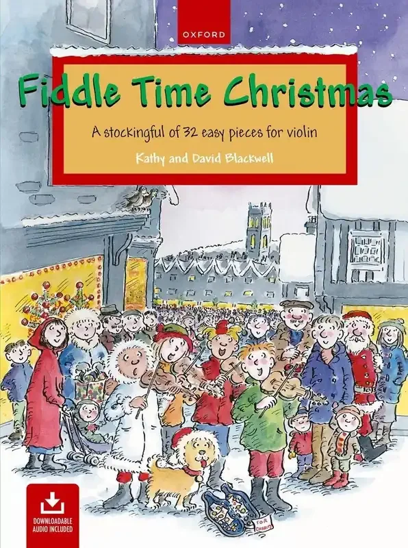 Fiddle Time Christmas – Book / CD – Kathy Blackwell & David Blackwell