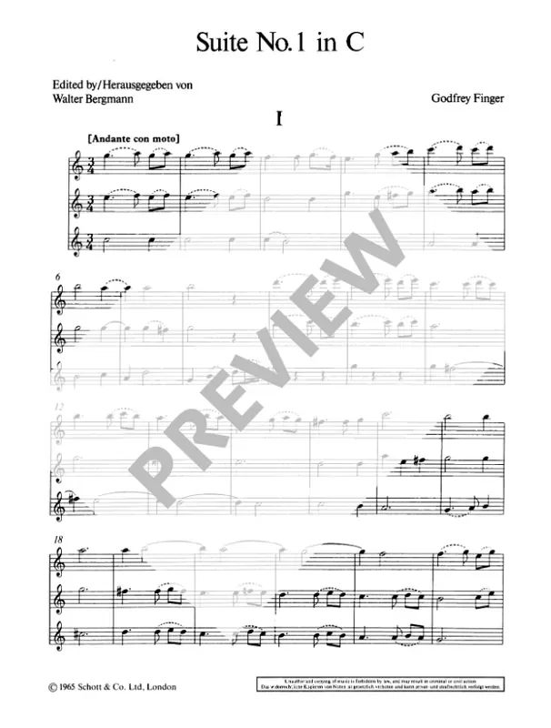 Finger 2 Suites for Recorder Trio