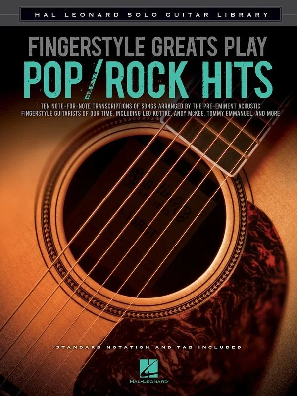 Fingerstyle Greats Play Pop Rock Hits Notes and Ta (Softcover Book)