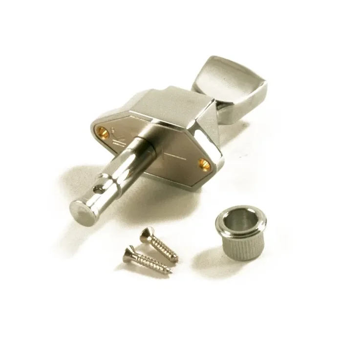 Firebird / Banjo Bass Single Tuner Treble Side – Metal Keystone Button