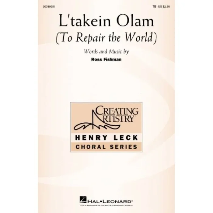 Fishman, Ross – L’takein Olam (To Repair the World)