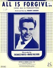 Frank Loesser : Frank Loesser : All Is Forgiven (And All Is Forgotten) – Guitar, Piano, Voice – Faber Digital