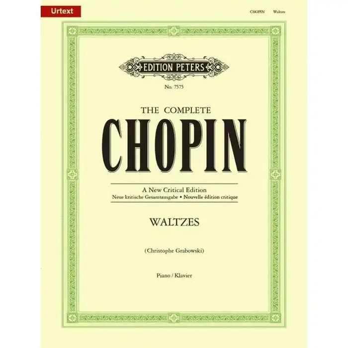 Frederic Chopin Waltzes, Complete (The Complete Chopin)