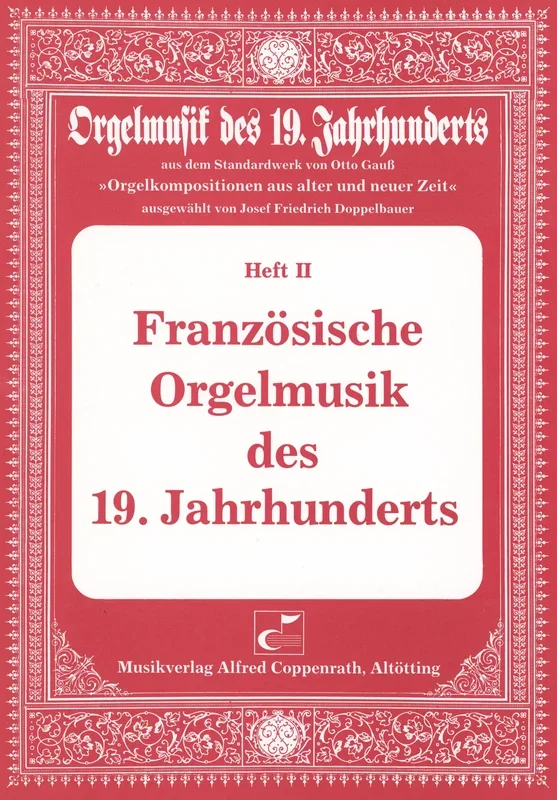 French Organ Music of the 19th Century
