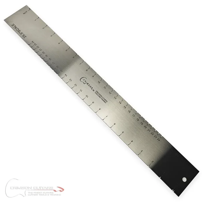 Fret Slot Marking Ruler (25.5″ Fender/25″ PRS)