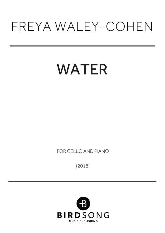 Freya Waley-Cohen : Freya Waley-Cohen : Water – Piano, Cello – Faber Digital
