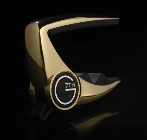 G7th Performance Acoustic Guitar Capo, Gold Finish