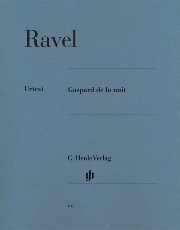 Gaspard De La Nuit – Henle Urtext