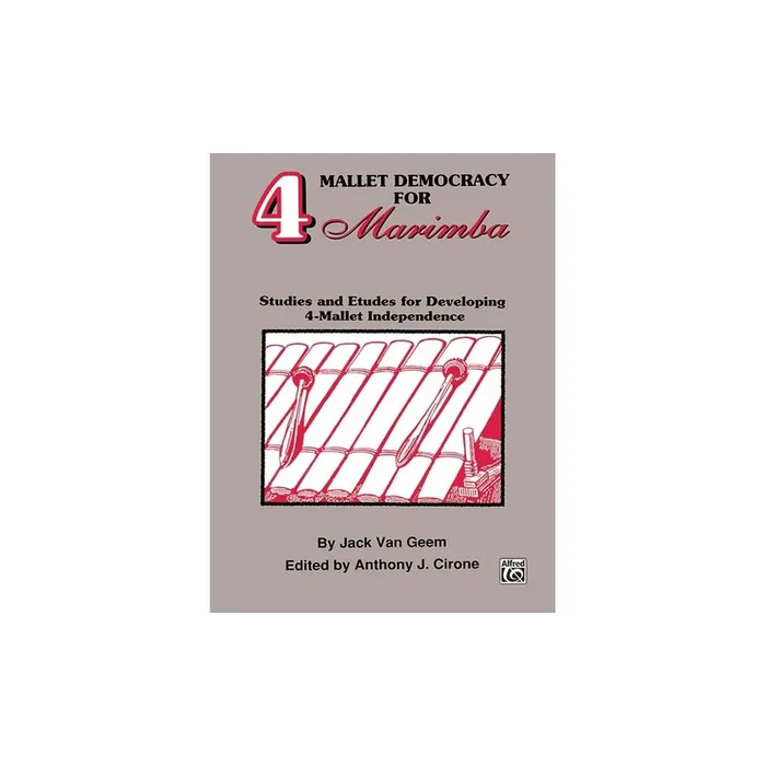 Geem, Jack – 4 Mallet Democracy for Marimba