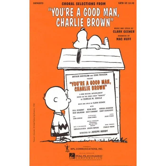 Gesner, Clark – You’re a Good Man, Charlie Brown