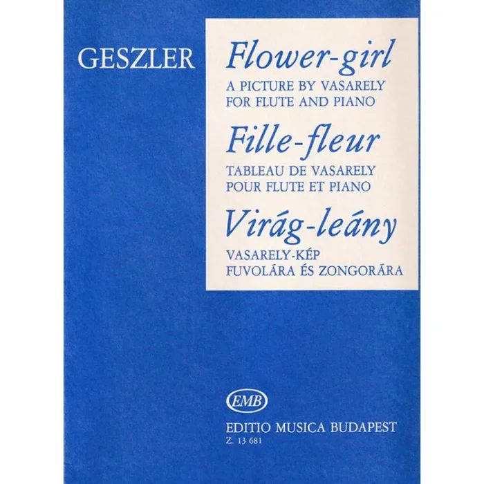 Geszler, György – Flower-girl