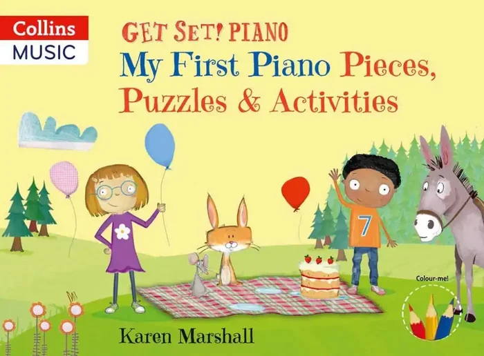Get Set! Piano My First Piano Pieces, Puzzles & Activities
