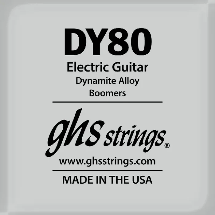 GHS Boomers Hex Core Nickel Wound .080 Electric Guitar Single String