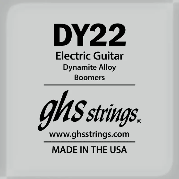 GHS Boomers Hex Core Nickel Wound 22 (.022″) Electric Guitar Single String