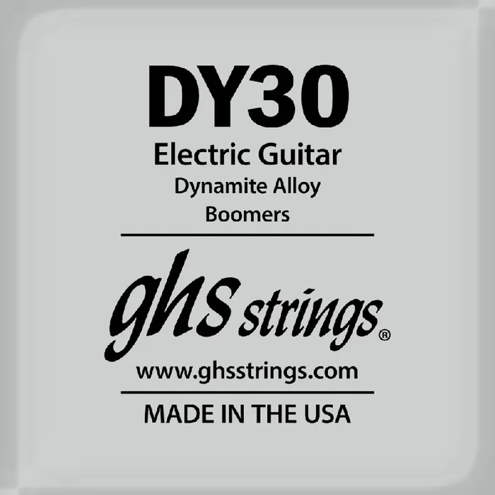 GHS Boomers Round Core Nickel Wound .030 Electric Guitar Single String