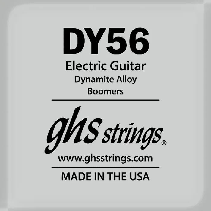 GHS Boomers Round Core Nickel Wound .056 Electric Guitar Single String