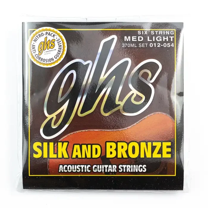 GHS Silk & Phosphor Bronze 12-54 Acoustic Guitar Strings