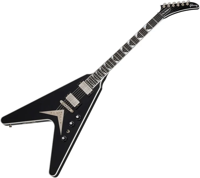 Gibson Dave Mustaine Signature Flying V Electric Guitar Ltd Ed Ebony