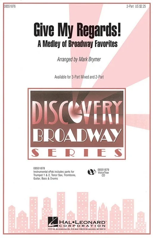 Give My Regards 3Pt Mixed (Octavo)