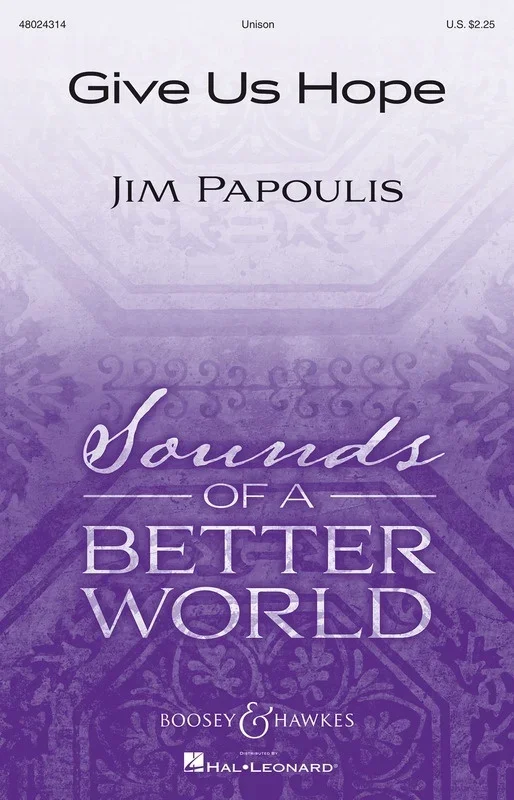 Give Us Hope Unison W/Opt Descant (Octavo)