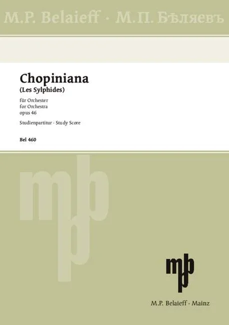 Glazunov: Chopiniana, Op. 46