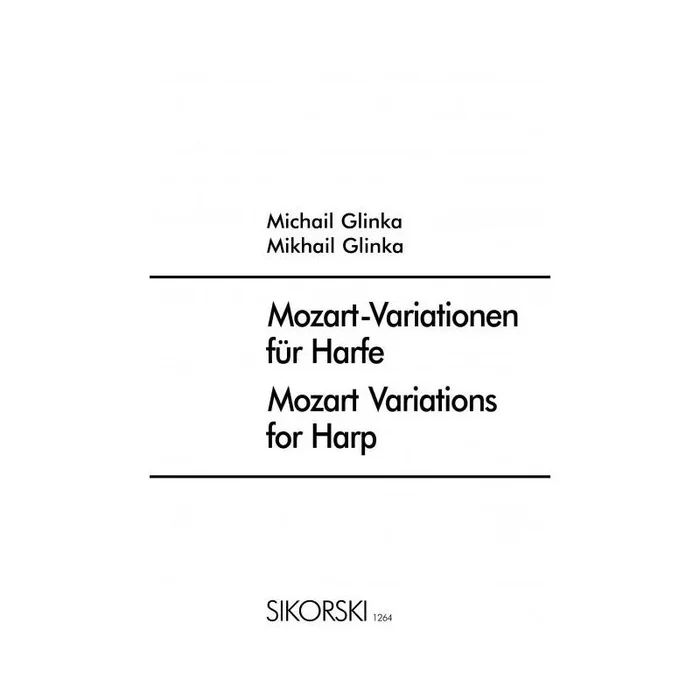 Glinka, Michael – Mozart-Variationen