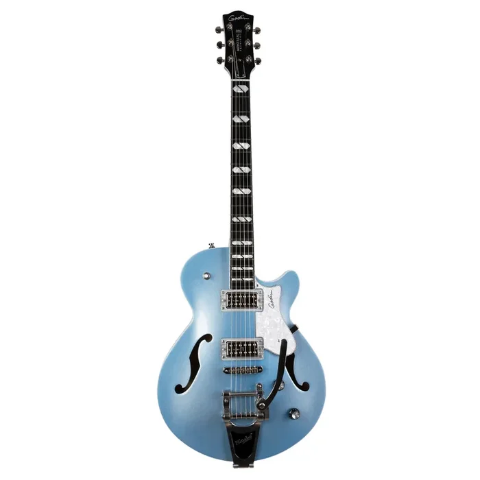 Godin Montreal Premiere LTD Imperial Semi-Acoustic Guitar ~ Blue with Bag