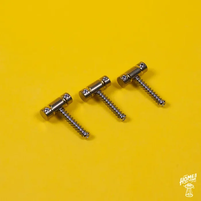 Gotoh – ‘In-Tune‘ Solid Brass 3 Piece Tele Saddle Set