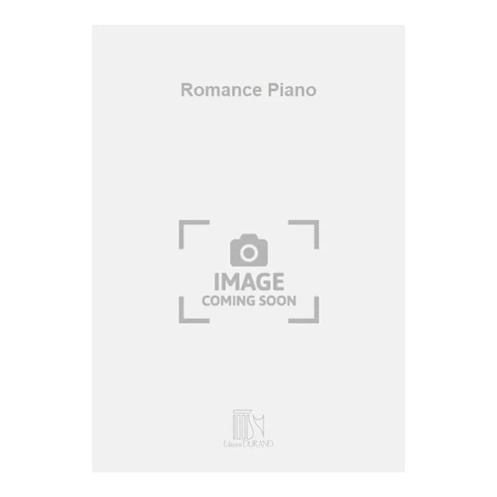 Goupil, E. – Romance Piano