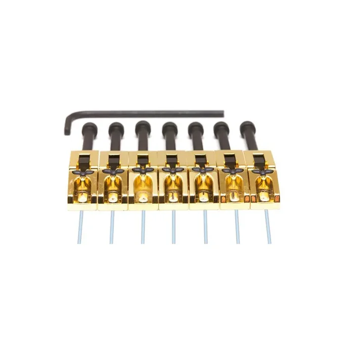 GraphTech PN-0080-G7 Ghost Floyd RoseÂ® Style Saddles Gold