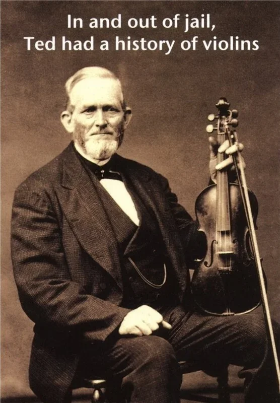 Greeting Card History Of Violins (Card Only)