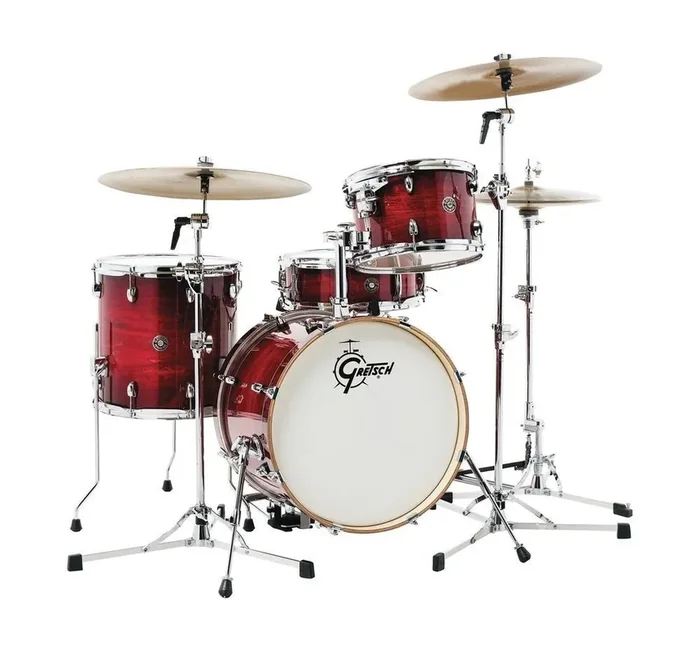 Gretsch Catalina Club Bop Jazz Drum Kit 18″ – Gloss Crimson Burst