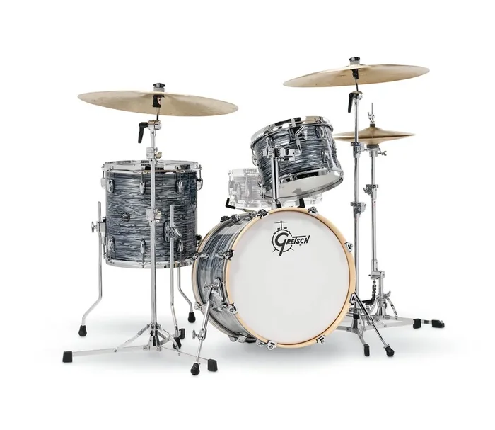 Gretsch Renown Bop Jazz Drum Kit 18″ – Silver Oyster Pearl