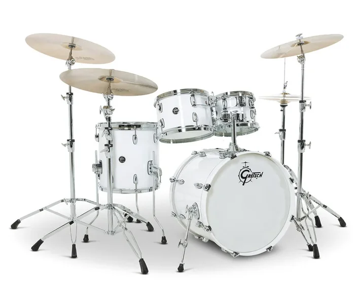 Gretsch Renown Maple 20 ” 4pc Shell Pack in Piano White
