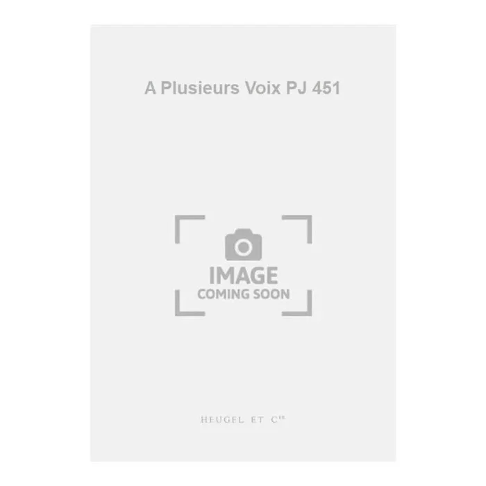Grimbert, Jacques – A Plusieurs Voix PJ 451