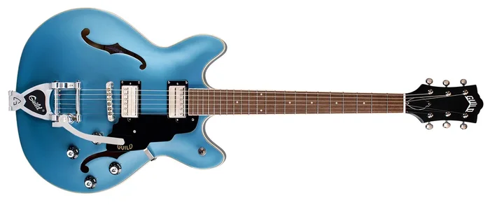 Guild Starfire I DC Semi Hollow Body Electric Guitar Pelham Blue