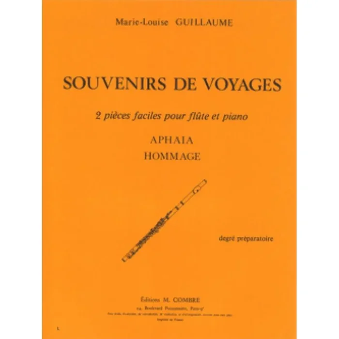 Guillaume, Marie-Louise – Souvenirs de voyages (2 pièces)