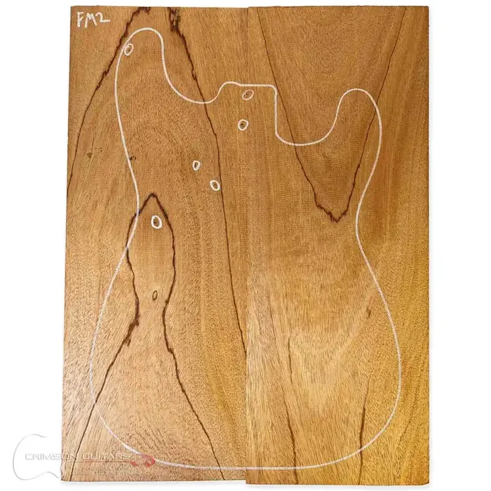 Guitar Body Blank – African Mahogany – 2 Piece – Joined – 4.15kg