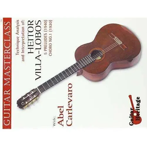 Guitar Masterclass – Technique Analysis and Interpretation of Heitor Villa-Lobos (Abel Carlevaro)