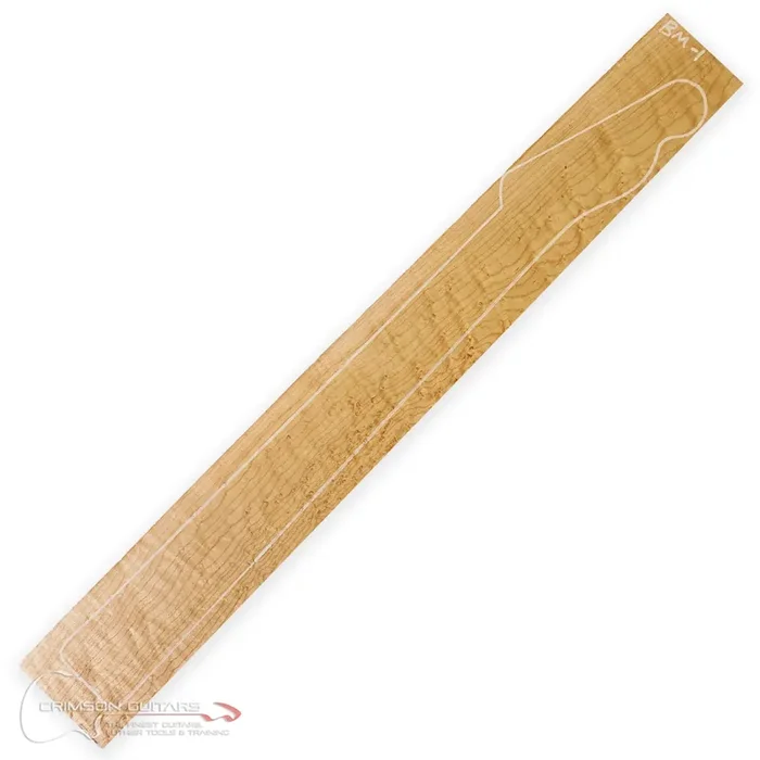 Guitar Neck Blank (Flat Headstock) – Birdseye Maple