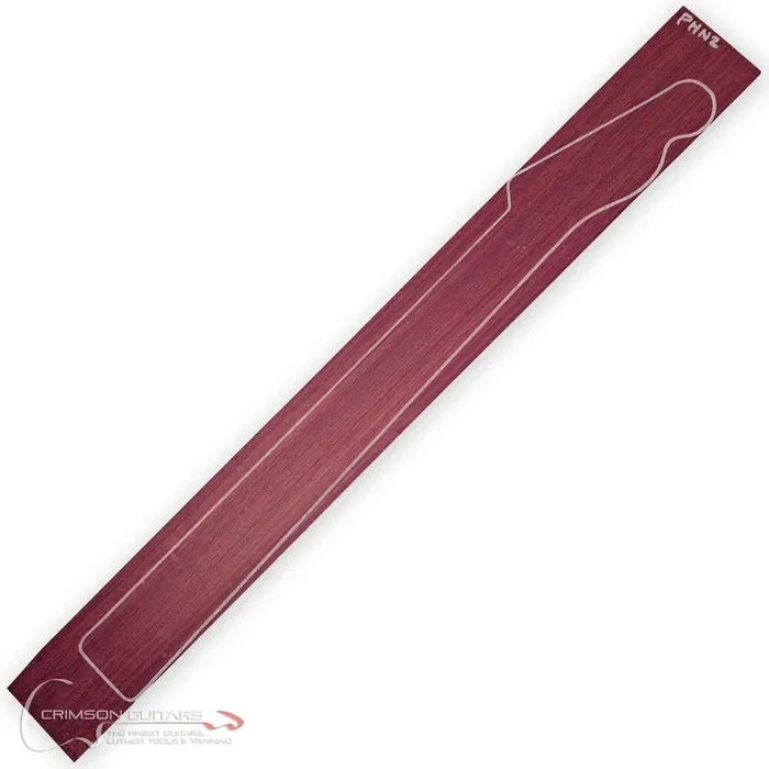 Guitar Neck Blank (Flat Headstock) – Purple Heart