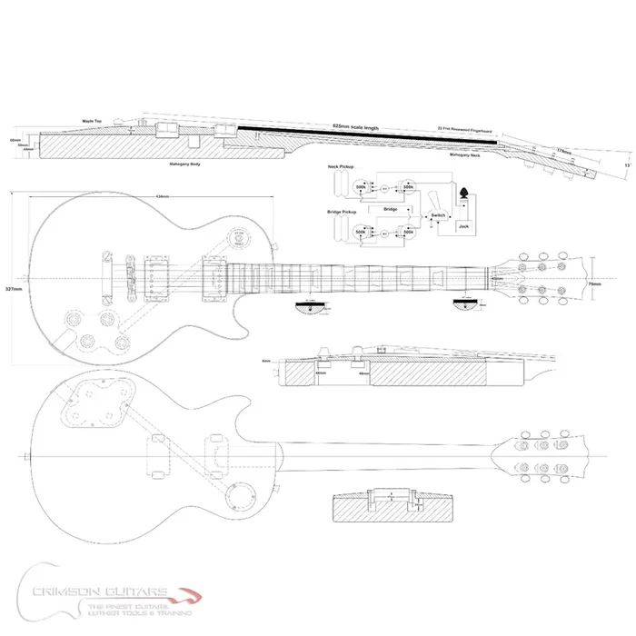 Guitar Plans – LP-Type