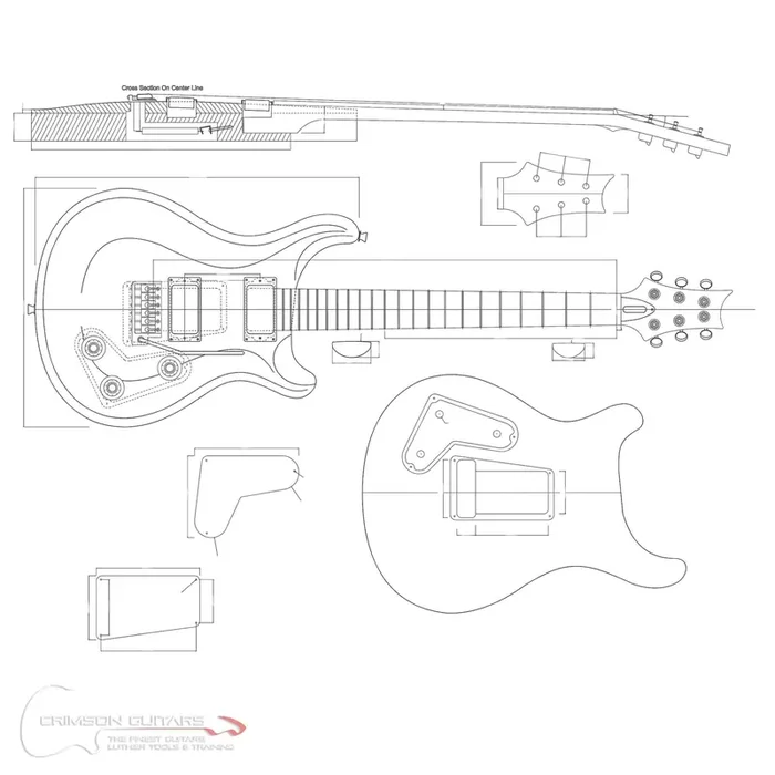 Guitar Plans – PRS-Type Custom 22