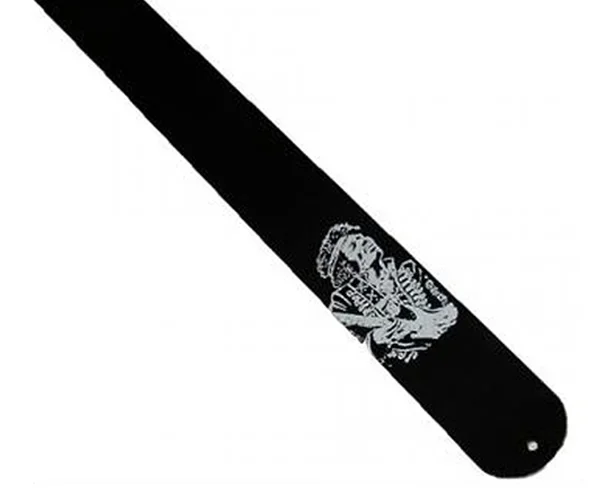 Guitar Strap-Leather Klondyke Black-Jimi